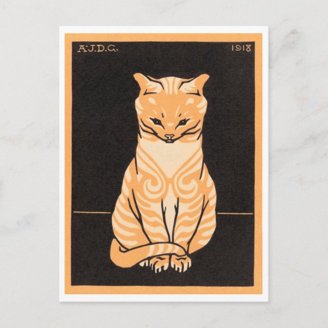 Postal Julie de Graag (Anverso)