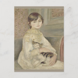 Postal Julie Manet de Pierre-Auguste Renoir