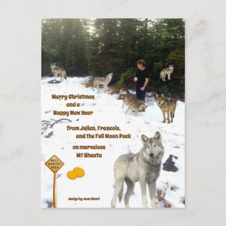 Postal Julien, Francois y el Paquete Luna Completo