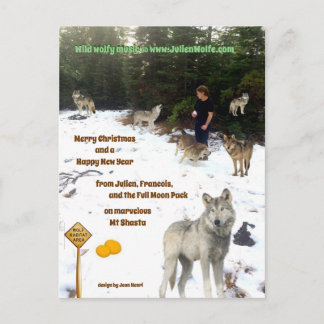 Postal Julien, Francois y el Paquete Luna Completo