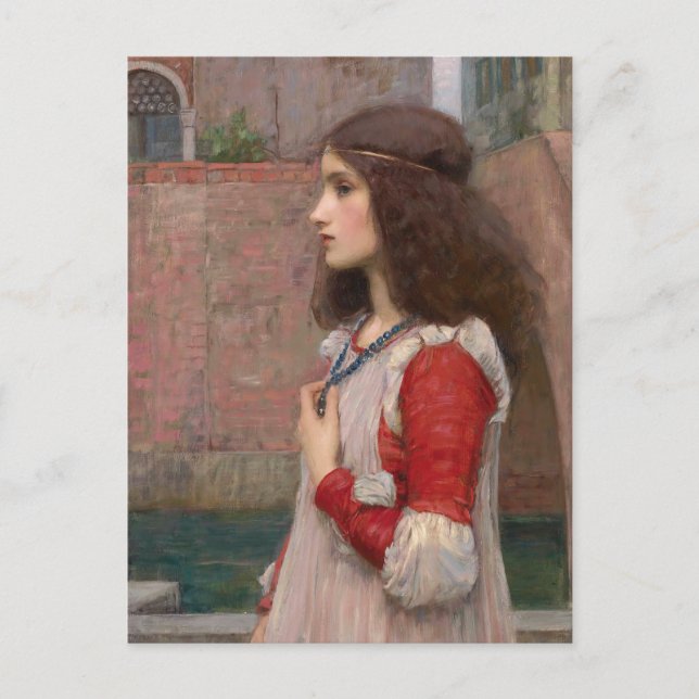 Postal Julieta | John William Waterhouse (Anverso)