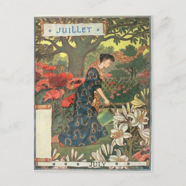 Postal Julio (Anverso)