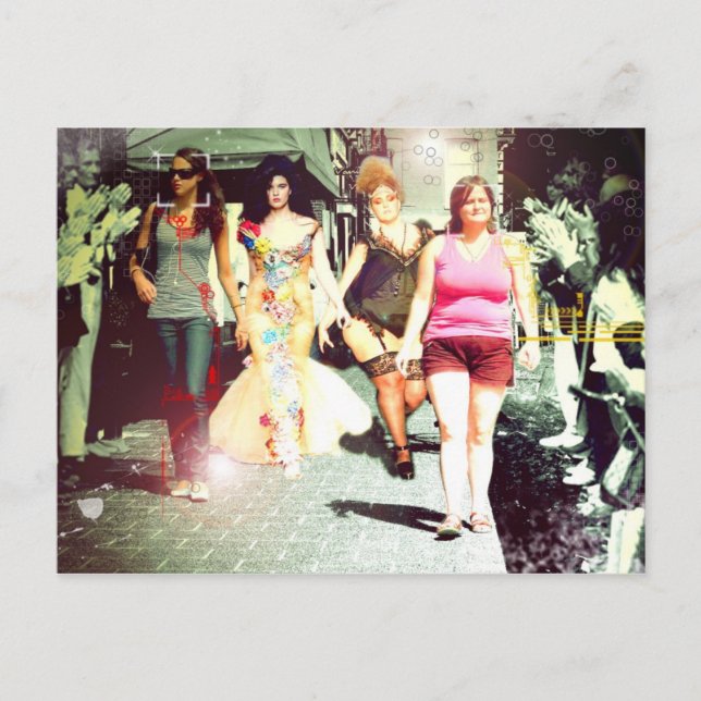 Postal Julzips - Casting Salvaje F (Anverso)