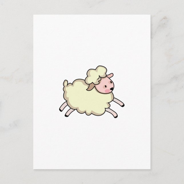 POSTAL JUMPING LAMB (Anverso)