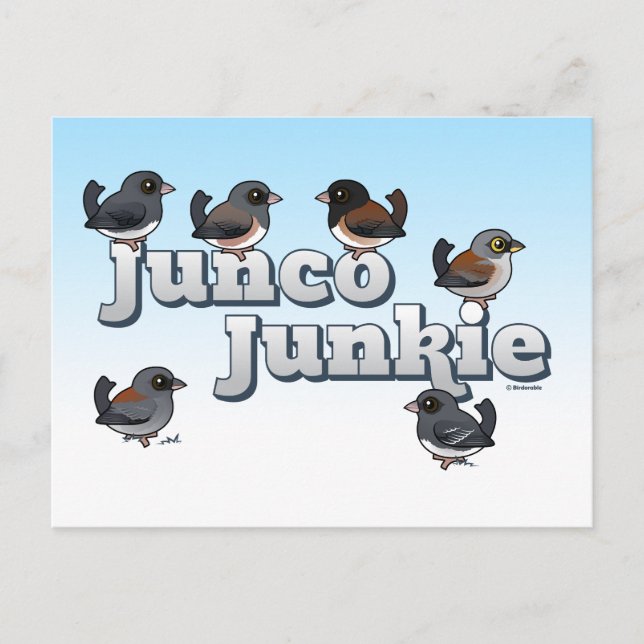 Postal Junco Junkie (Anverso)