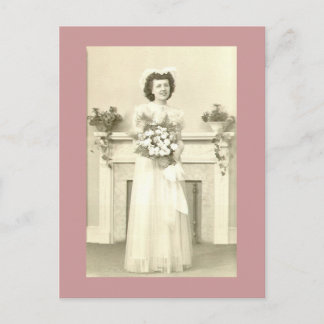 Postal June Bride Postcard