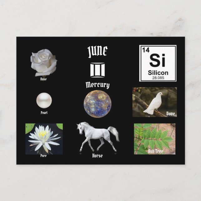 Postal June Postcard (Anverso)