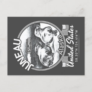 POSTAL JUNEAU ALASKA - FUNNY SEAL