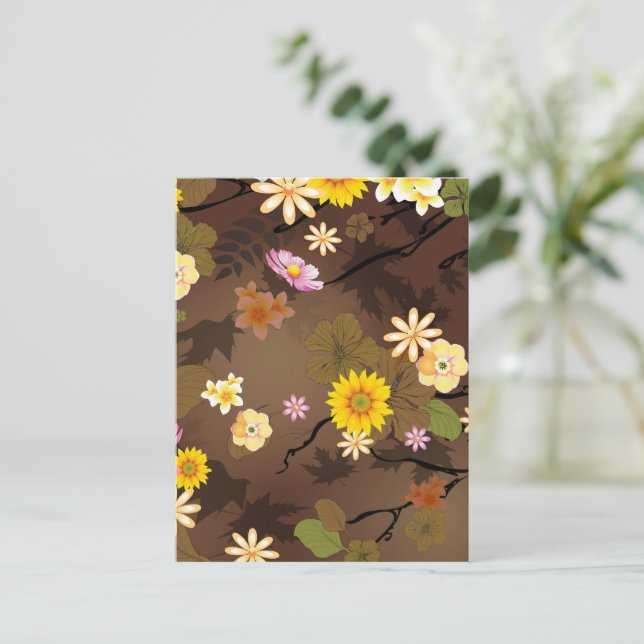 Postal Jungla imaginaria 3 (Anverso de pie)