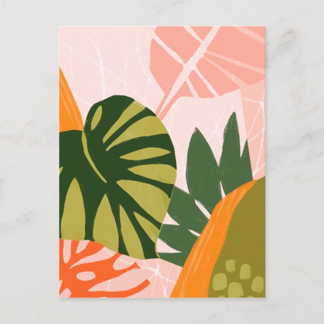 Postal Jungle Collage I (Anverso)