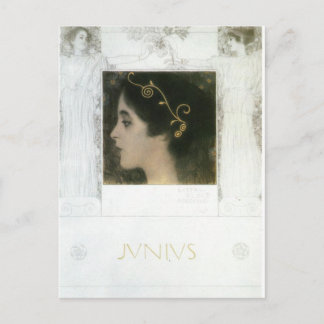 Postal Junius por Gustav Klimt