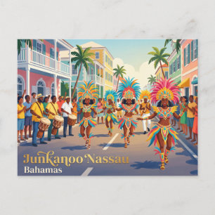 Postal Junkanoo Nassau Bahamas
