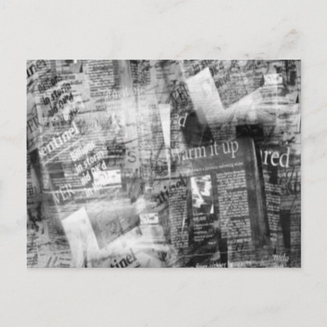 Postal Junkie de información (Anverso)