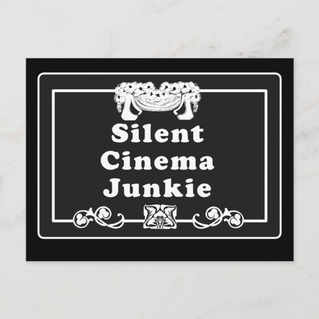 Postal Junkie, el cine silencioso (Anverso)