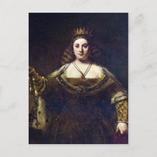 Postal Juno de Rembrandt Harmenszoon van Rijn