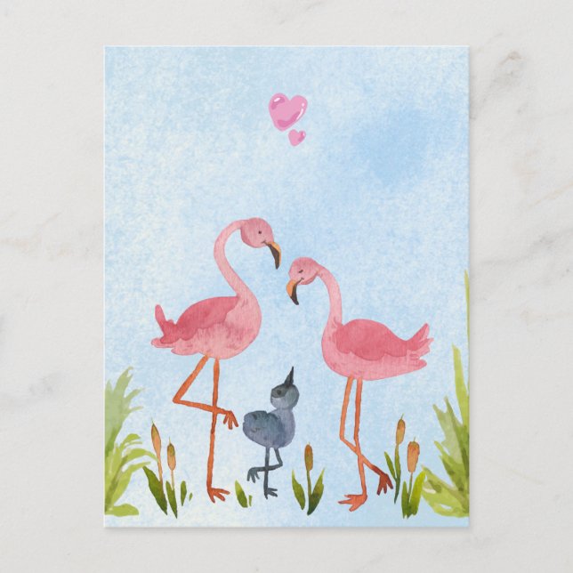 Postal Juntos, formamos una familia (Anverso)