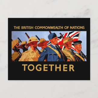 Postal Juntos ~ La Comunidad Británica de Naciones