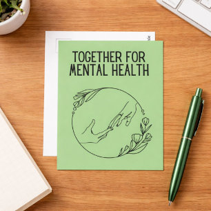 Postal Juntos por la salud mental