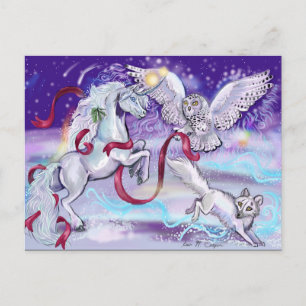 Postal Juntos somos una Unicornio
