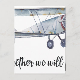 Postal Juntos volaremos