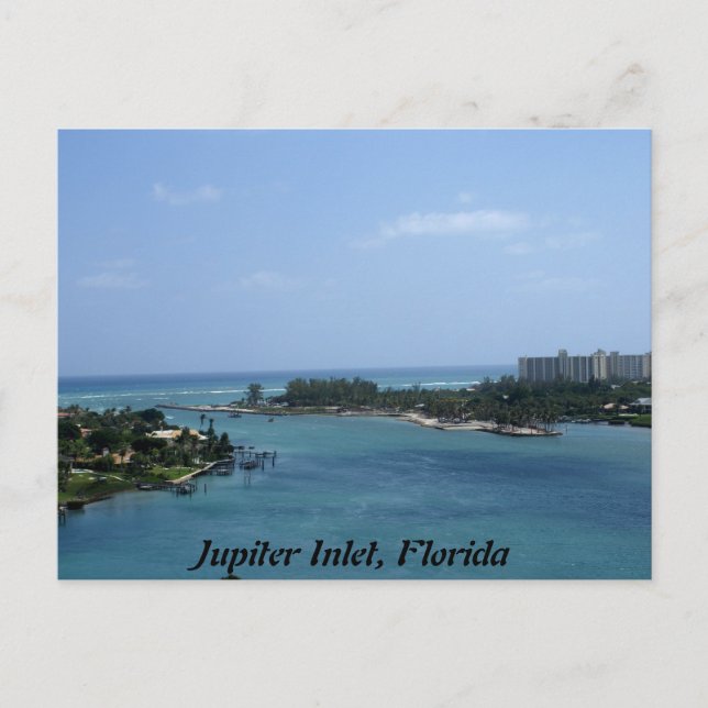 Postal Jupiter Inlet (Anverso)