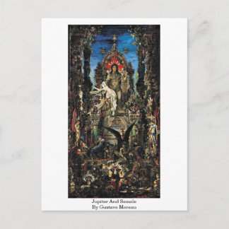 Postal Júpiter Y Semele Por Gustave Moreau