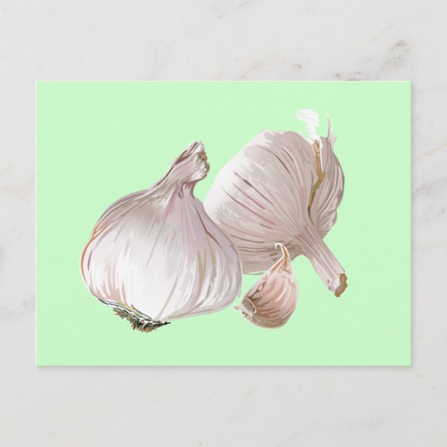 Postal Just Garlic (Anverso)