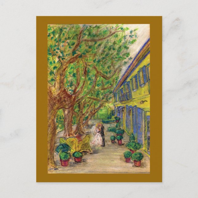 Postal Just the Two of Us (arte Boda) (Anverso)