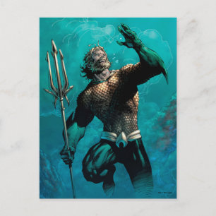Postal Justice League #10 Aquaman Variante Tierra Ahogada