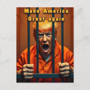 Postal Justicia MAGA Trump Apoyo a Kamala Walz Humor grac