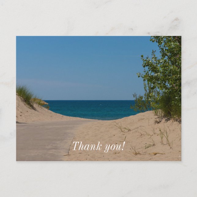 Postal Justo más allá (Anverso)