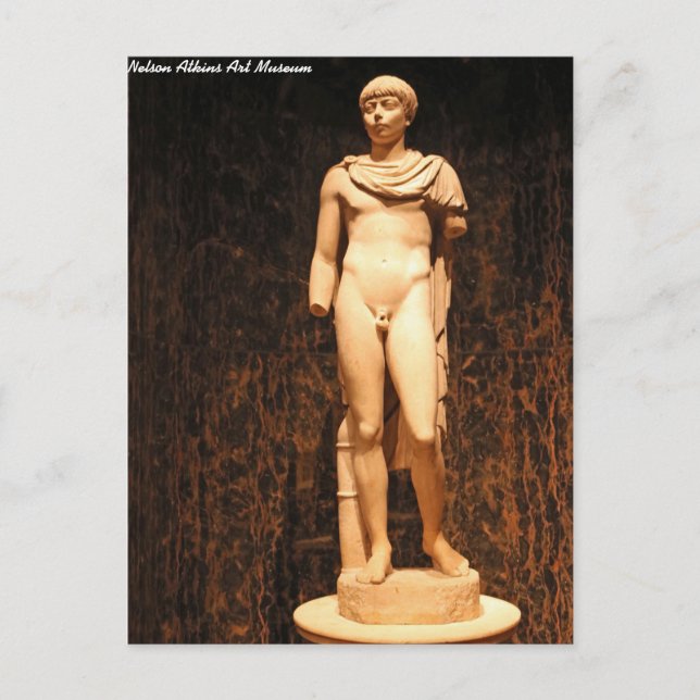 Postal Juventud romana (Anverso)