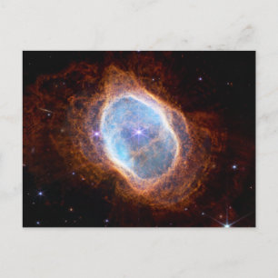 Postal JWST James Webb Telescope Southern Ring Nebula