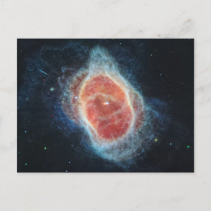 Postal JWST James Webb Telescope Southern Ring Nebula