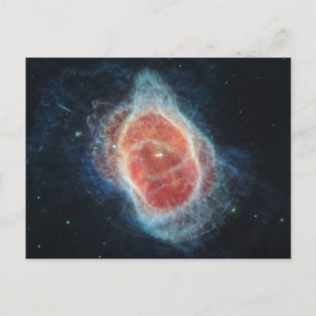 Postal JWST James Webb Telescope Southern Ring Nebula (Anverso)