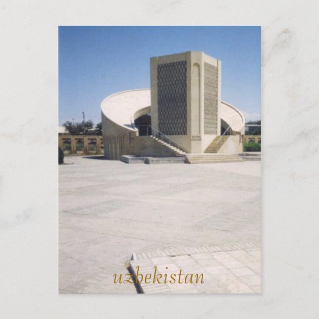 Postal k-2, uzbekistán (Anverso)