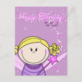 Postal kaart - feliz cumpleaños - angelito