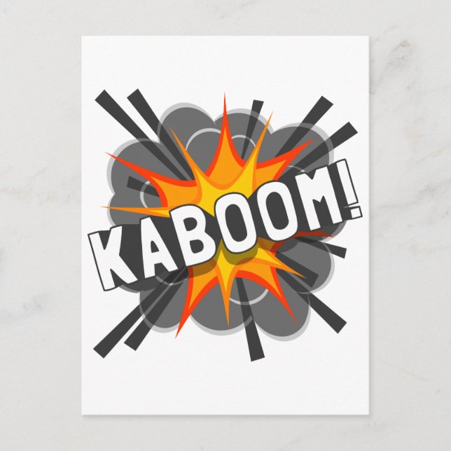 POSTAL ¡KABOOM! (Anverso)