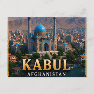 Postal Kabul Afganistán Viaje Capital Histórico 📍