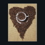 Postal Kaffee Herz<br><div class="desc">Kaffee,  Tasse,  Küche,  Küchenbild,  Café,  Café,  tazón,  cocina,  cocina,  foto de cocina,  Kaffeetasse</div>