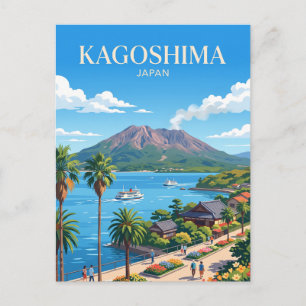 Postal Kagoshima Japón