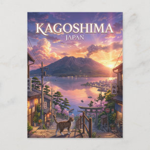 Postal Kagoshima, Japón
