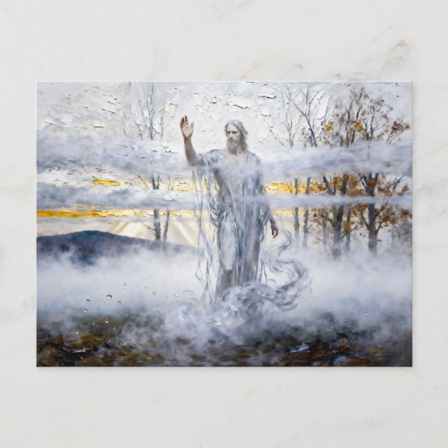 Postal Kaikias God of the Northeast Wind and Mist from Gr (Anverso)