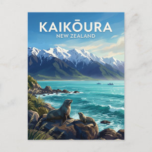 Postal Kaikōura Nueva Zelanda
