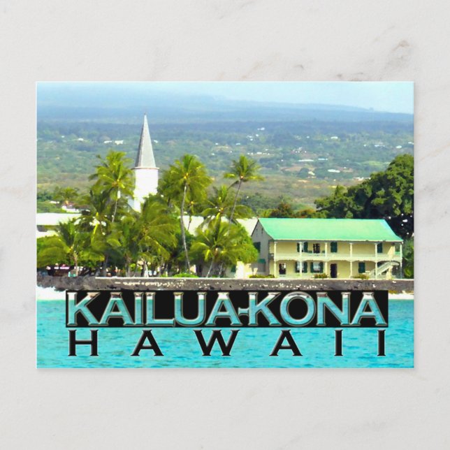 Postal Kailua-Kona (Anverso)
