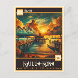 Postal Kailua-Kona, Hawaii | Vintage