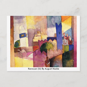 Postal Kairouan (Iii) Por August Macke