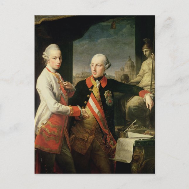 Postal Kaiser Joseph II (Anverso)