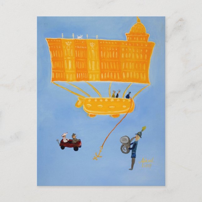 Postal Kaiserliches Luftschloss (Anverso)