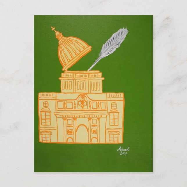 Postal Kaiserliches Tintenfass (Anverso)